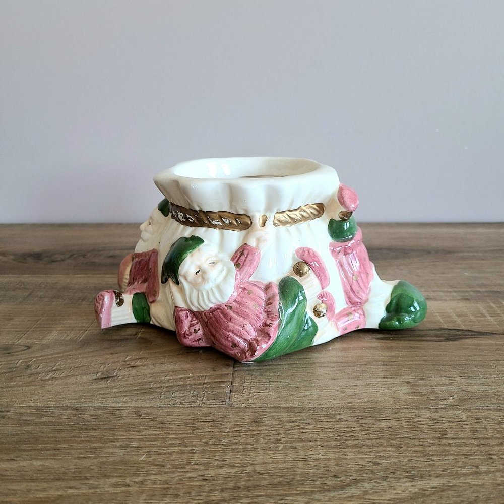 Vintage ceramic gnome planter. Holland 1992.